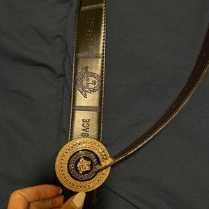 #SOLD Versace leather belts